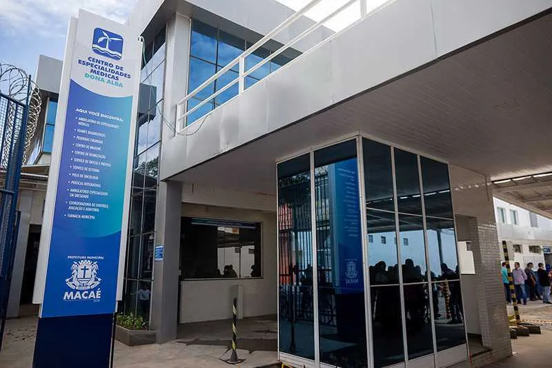 Inauguração do Centro de Especialidades Médicas Dona Alba. Macaé