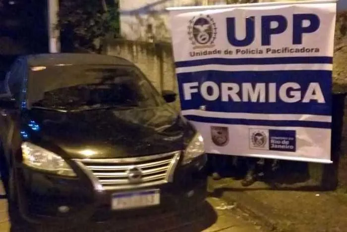 Veículo foi recuperado pela PM 