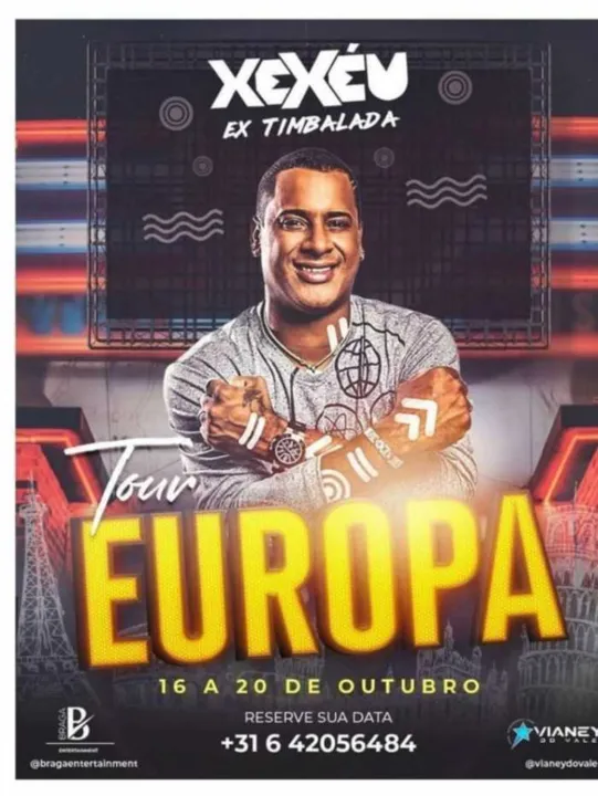 Cantor estava com turnê marcada pela Europa