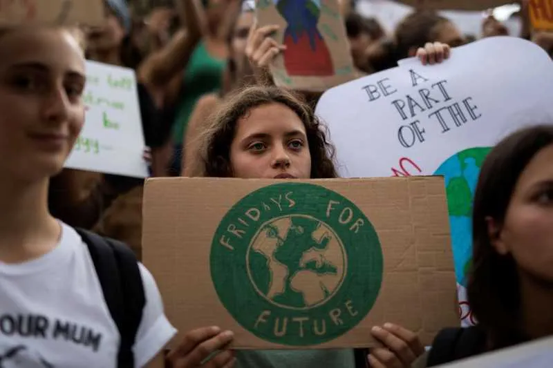 O objetivo é exigir ações contra as mudanças climáticas