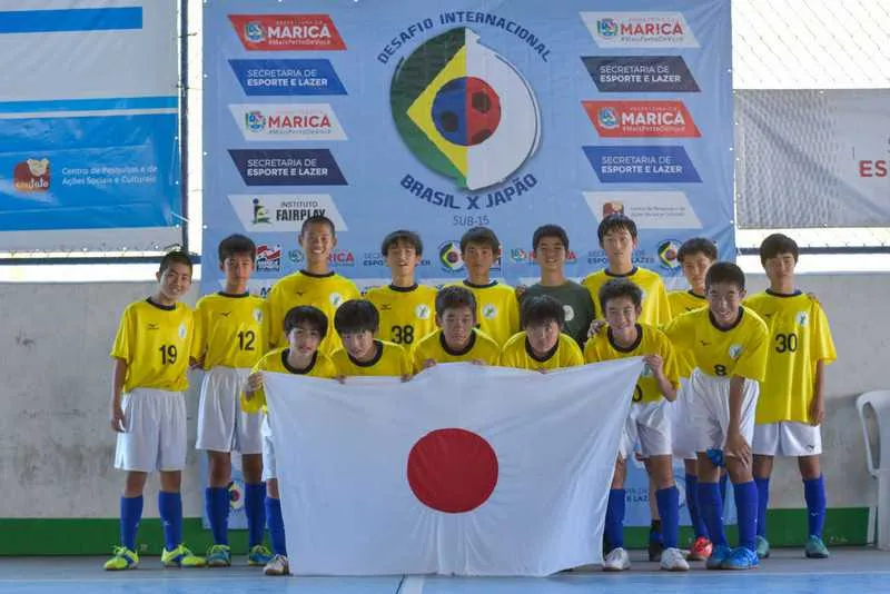 Em uma das partidas, o time japonês venceu por 10 x 0