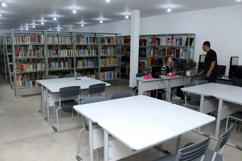 Nova instalação da Biblioteca Municipal