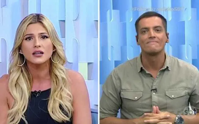 Apresentadores estão há um tempo trocando farpas 
