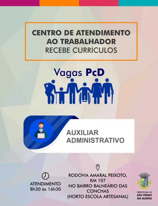 Os interessados têm até esta sexta-feira (13) 