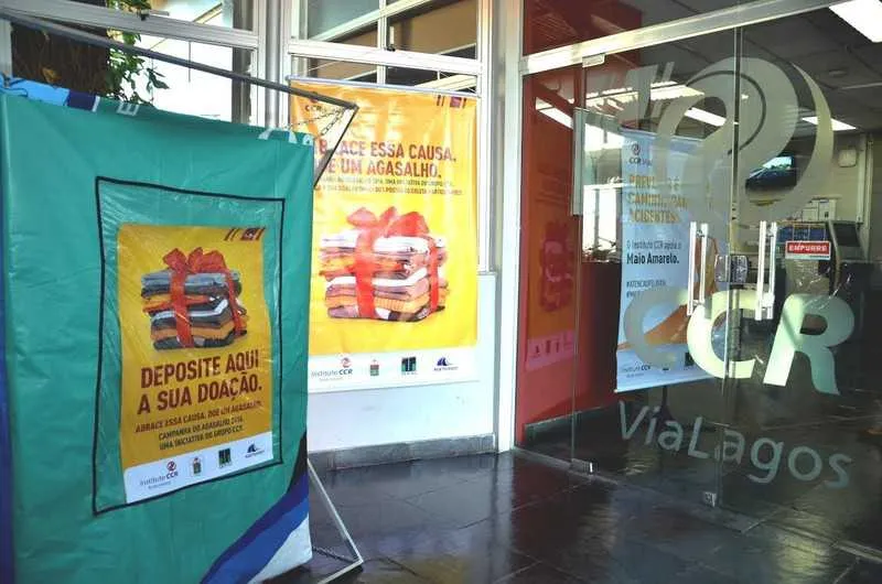 Os colaboradores da concessionária também aderiram à campanha