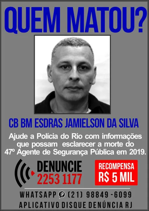 Esdras Jamielson da Silva tinha 43 anos de idade  