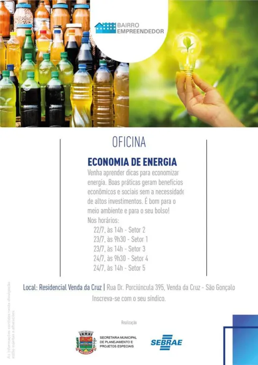  Os interessados poderão se inscrever em um dos três dias