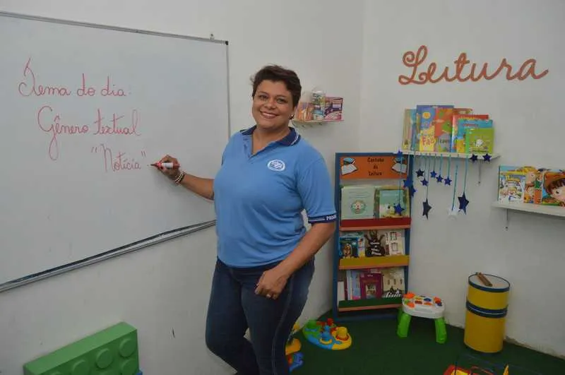 Ana Carolina Costa, de 36 anos, pedagoga e coordenadora-pedagoga do Colégio Progressinho