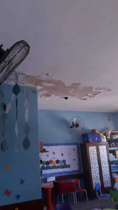 Imagem ilustrativa da imagem Escola em Almerinda, São Gonçalo, corre risco de desabamento