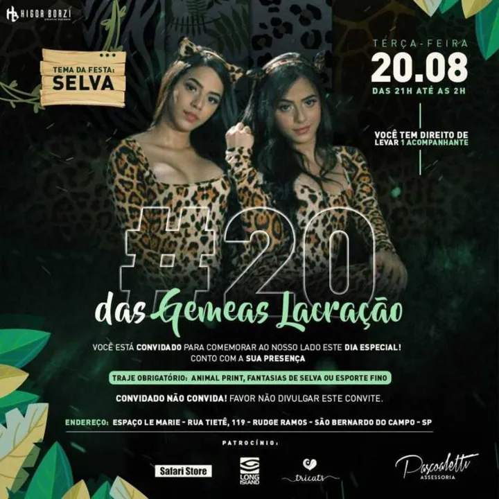 Bailarinas são parceiras de MC Loma