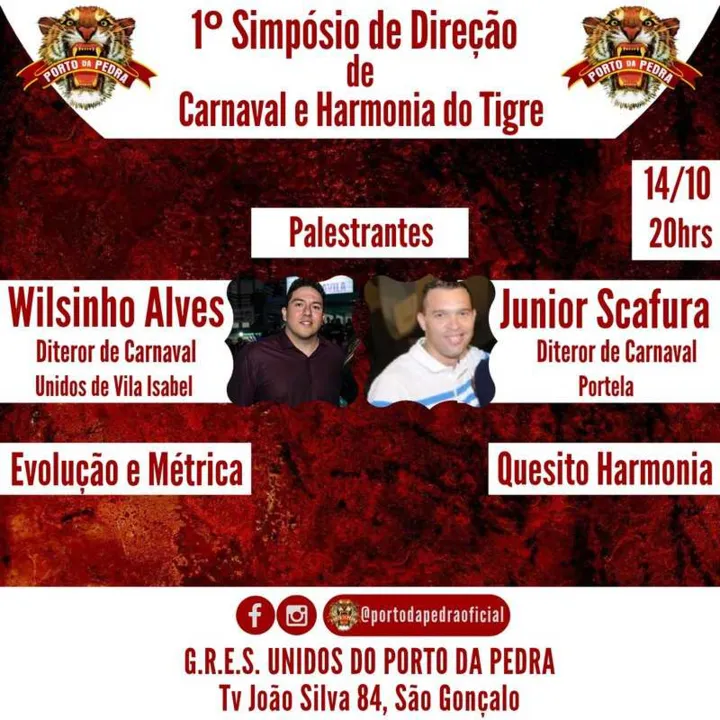 O evento é gratuito e aberto ao público