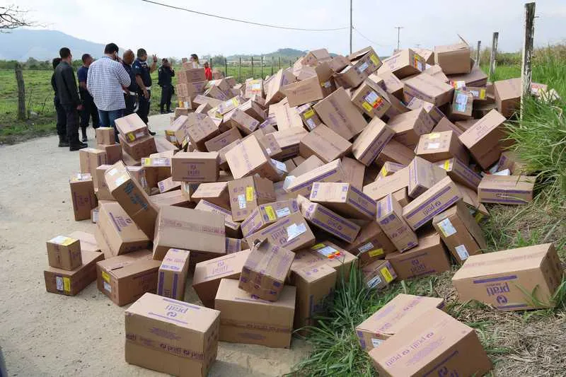 Todo o material será encaminhado para a 119 DP