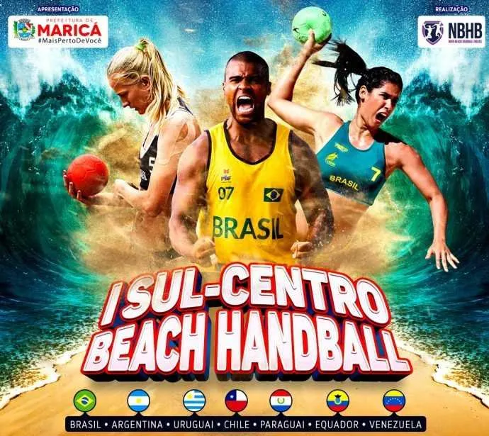 Imagem ilustrativa da imagem Maricá vai sediar Torneio de handebol de areia