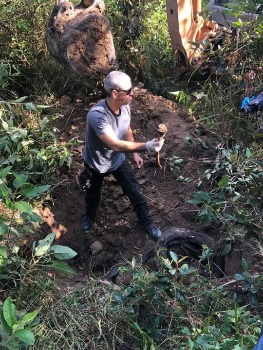 Cemitério fica localizado no bairro Visconde, na zona rural do município