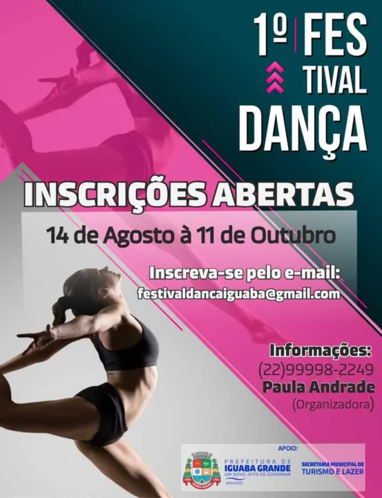 
O evento contará com as mais diversas modalidades