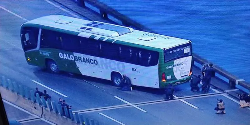 O acidente aconteceu no Vão Central