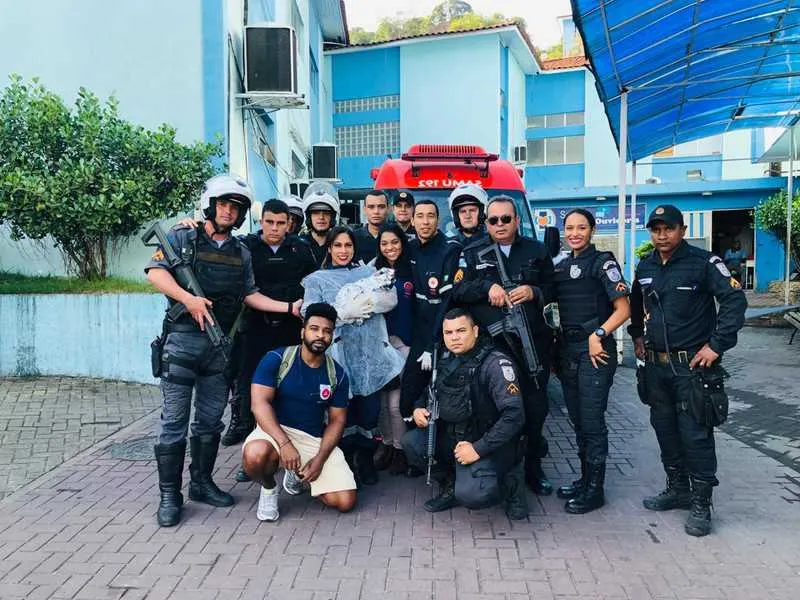 Estudante foi pego de surpresa na manhã desta terça-feira