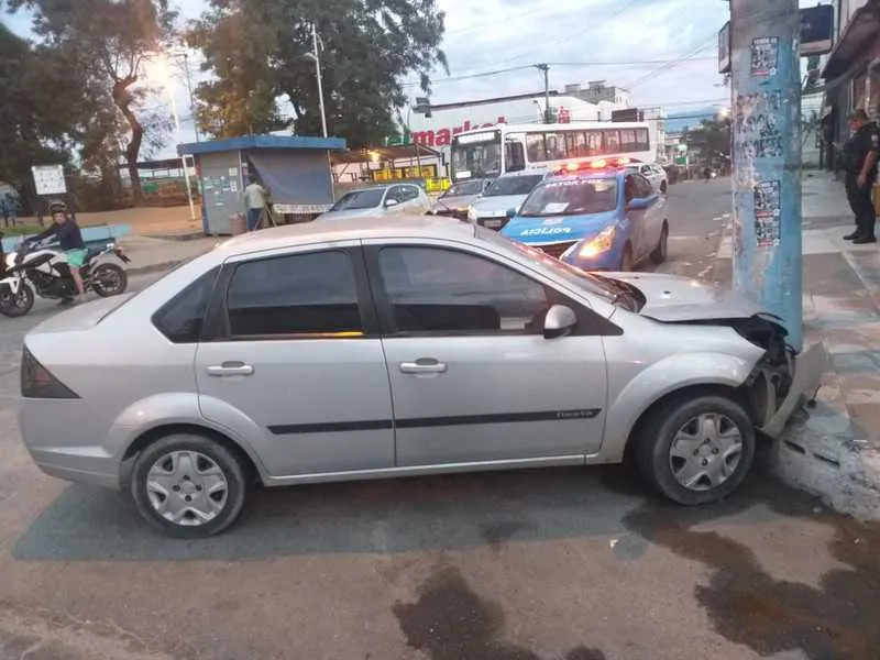 O veículo foi encontrado próximo ao Clube Tamoio, em Nova Cidade