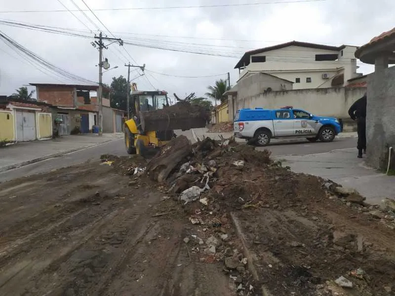A operação começou no inicio da tarde e se estendeu até a noite
