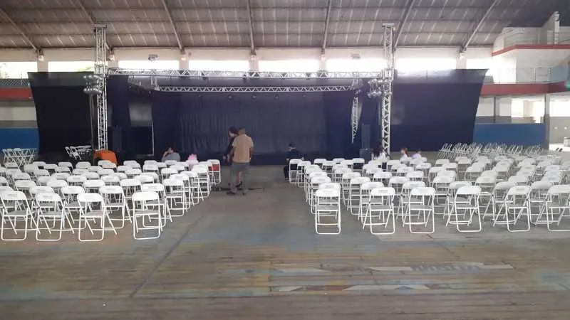 Local onde o festival acontece.