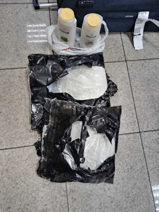 Homem transportou ao todo 6.460Kg de cocaína 