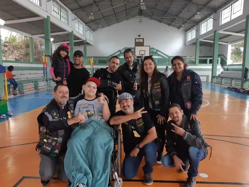 O bazar do Kaio contou com a presença de muitos amigos e familiares
