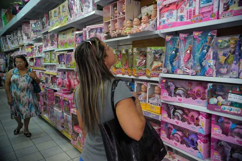 Brinquedos compõem a maior parcela de intenções de compra