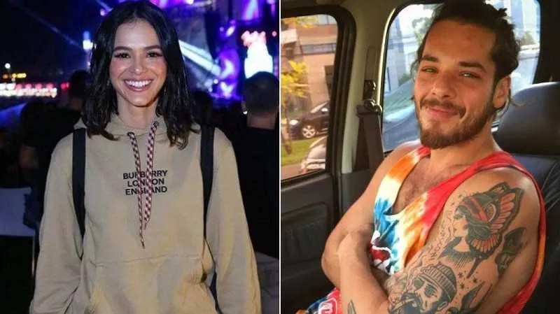 Bruna e Luca se beijaram no Rock in Rio 