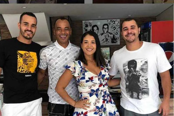 Danilo (de blusa branca) já sofria de problemas cardíacos