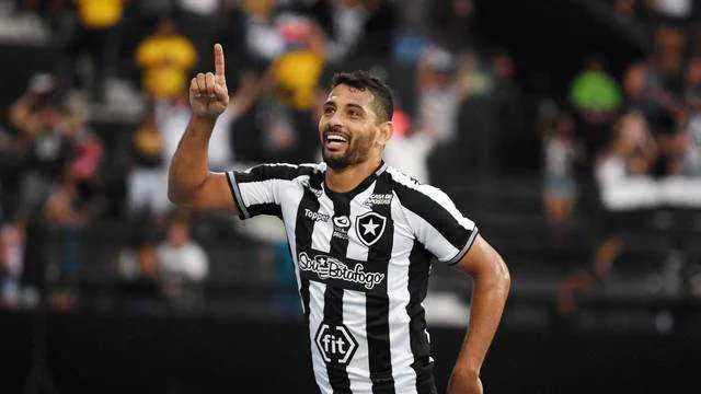 Diego Souza marcou o gol da virada para o Botafogo