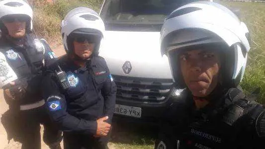 Veículo foi localizado após denúncia 