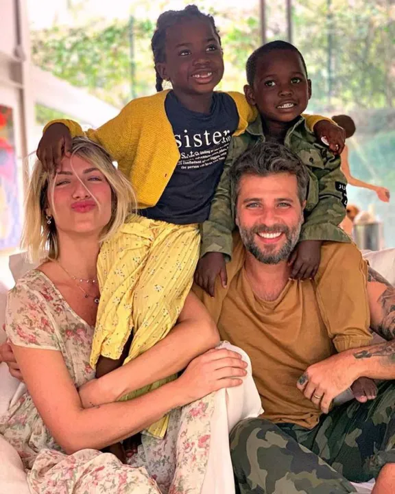 Bless Ewbank Gagliasso é o segundo filho do casal Giovanna Ewbank e Bruno Gagliasso