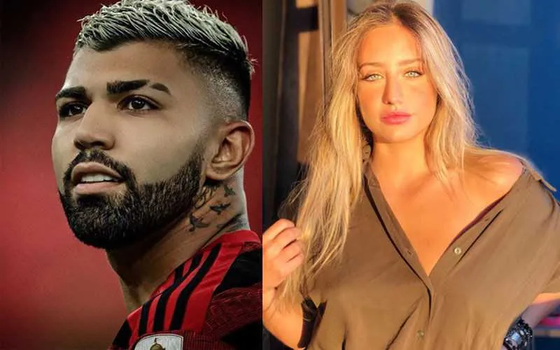 Atriz estava junto com o jogador durante do festival 