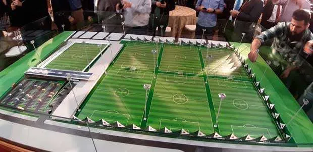 Projeto tem 4 fases e a intenção é que fique pronto antes do Campeonato Brasileiro de 2020