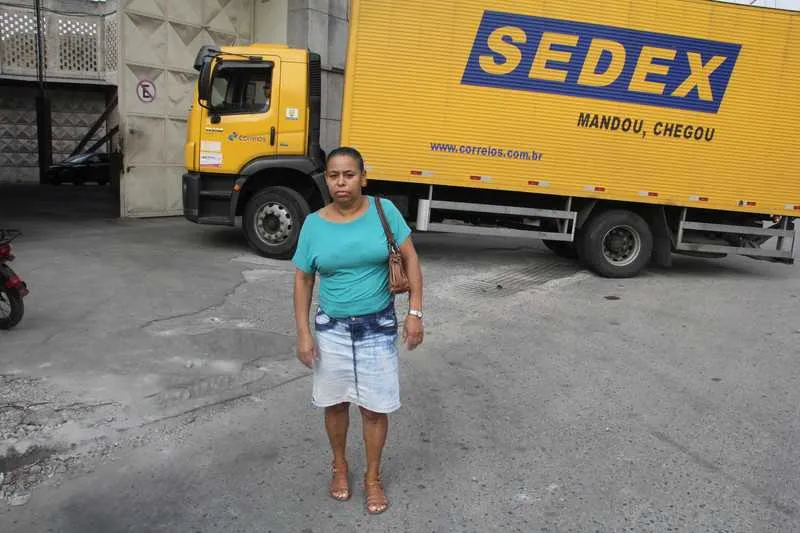 Ivonete esteve em dois postos dos Correios, em bairros distintos, e não pegou suas cartas
