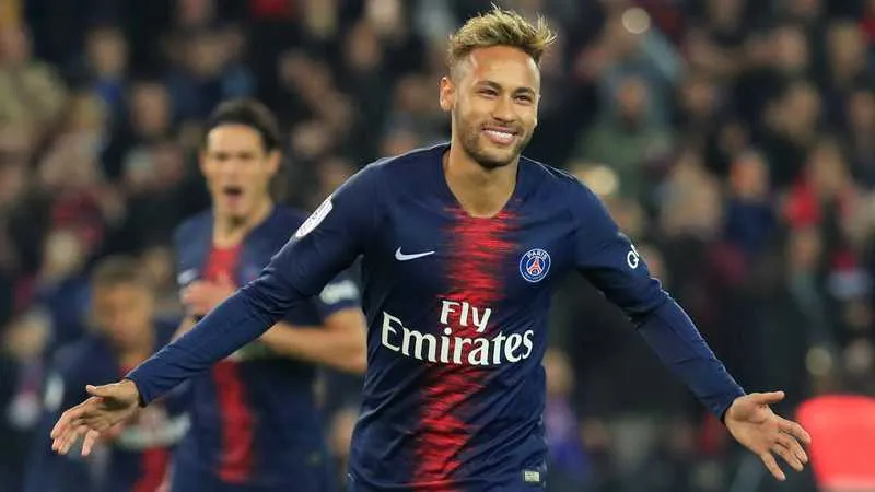 Neymar já participou de 58 jogos oficiais pelo PSG