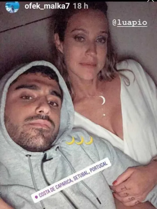 Imagem ilustrativa da imagem Luana Piovani aparece em foto na cama com jogador de Basquete