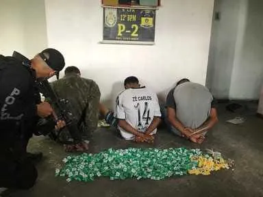 Prisão foi efetuada por policiais da 4ªCPA do 12º Batalhão de Polícia Militar