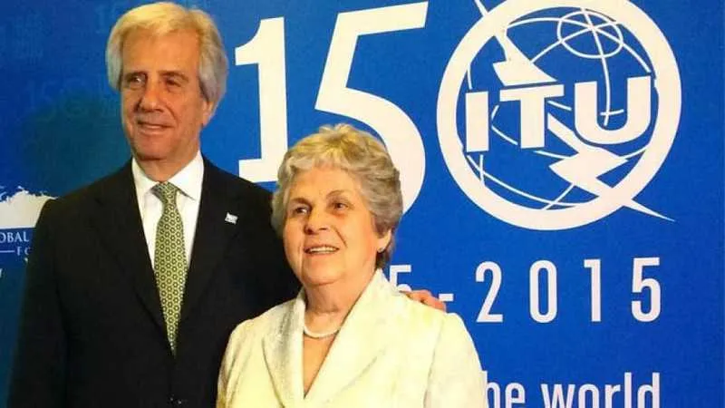 María Auxiliadora e Tabaré Vázquez comemoraram 50 anos de casados em 2015