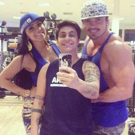 
Jenny Miranda mostra o seu treino