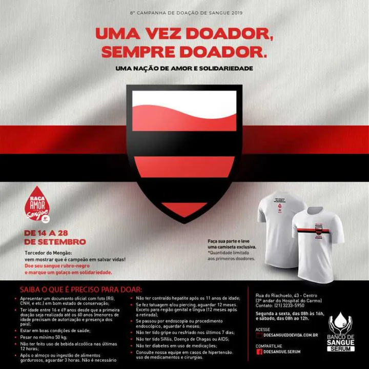 A ação chega à sua 8ª edição