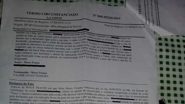 Homem é suspeito de abusar de outros animais 