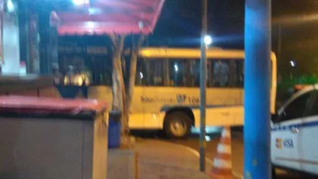 Apesar do susto, o motorista não foi ferido