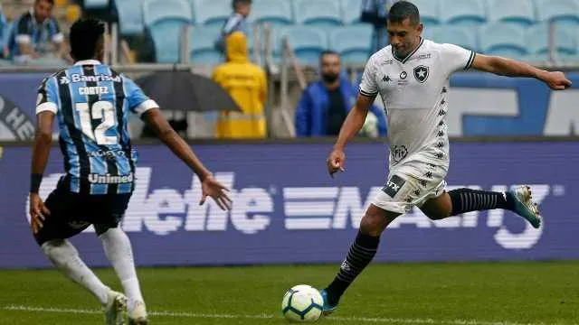 Botafogo não marcou gols sobre o Grêmio neste domingo (27) 