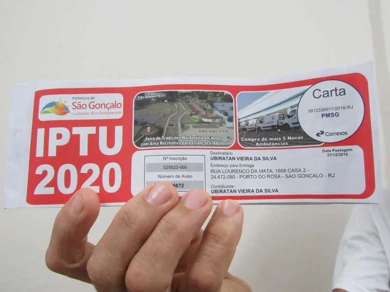 O  desconto para cota única será de de 5% 