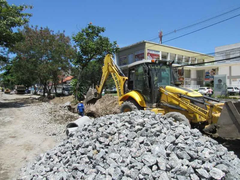Imagem ilustrativa da imagem Obras do novo corredor viário de São Gonçalo em andamento