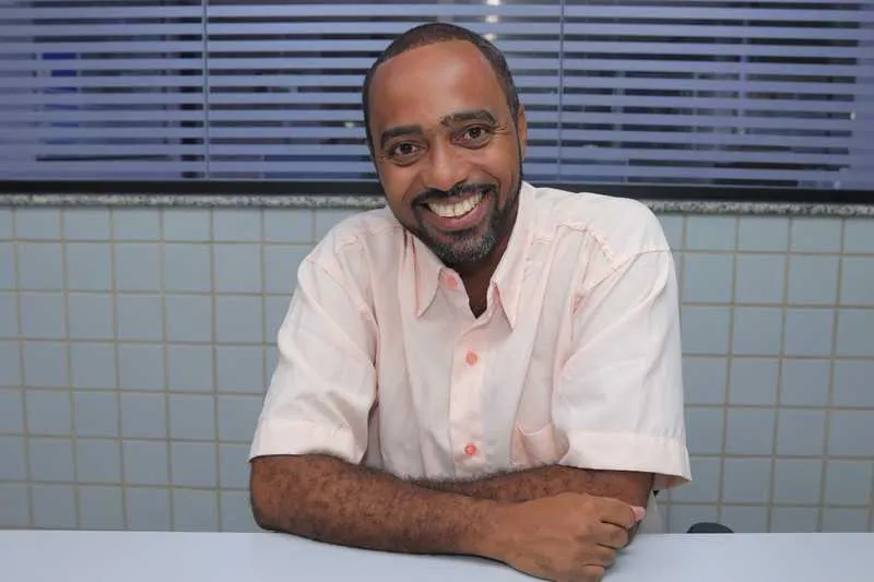 Professor Josemar foi entrevistado na redação de O SÃO GONÇALO, no bairro da Trindade