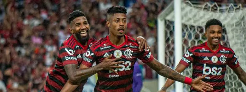Bruno Henrique e Gerson marcaram os gols 