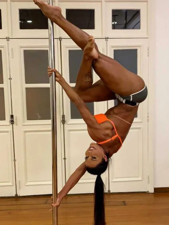 Pole dance a ajudou 