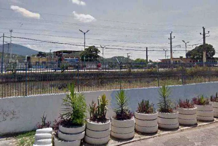 O acidente aconteceu na estação Senador Camará, na Zona Oeste do Rio